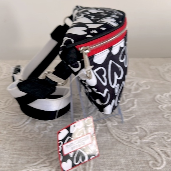 Brighton NWT Endless Love Hearts Nylon Fanny Pack/Belt Bag - Picture 6 of 15